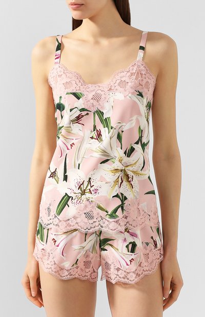 Шелковый топ DOLCE & GABBANA, арт. 07A00T/FSAYV, фото 3