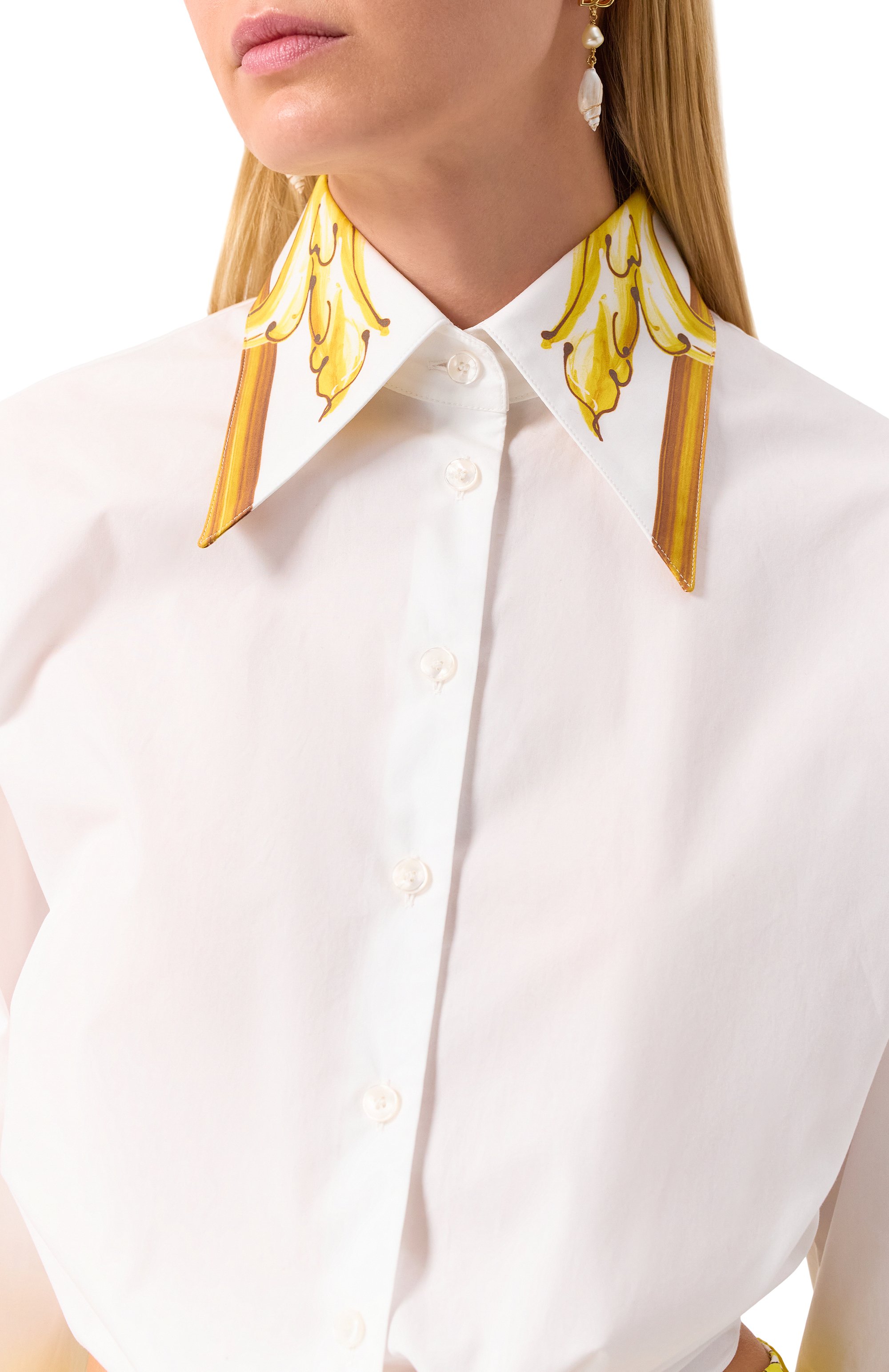 Хлопковая рубашка DOLCE & GABBANA, арт. F5P61T/GDCN2, фото 5