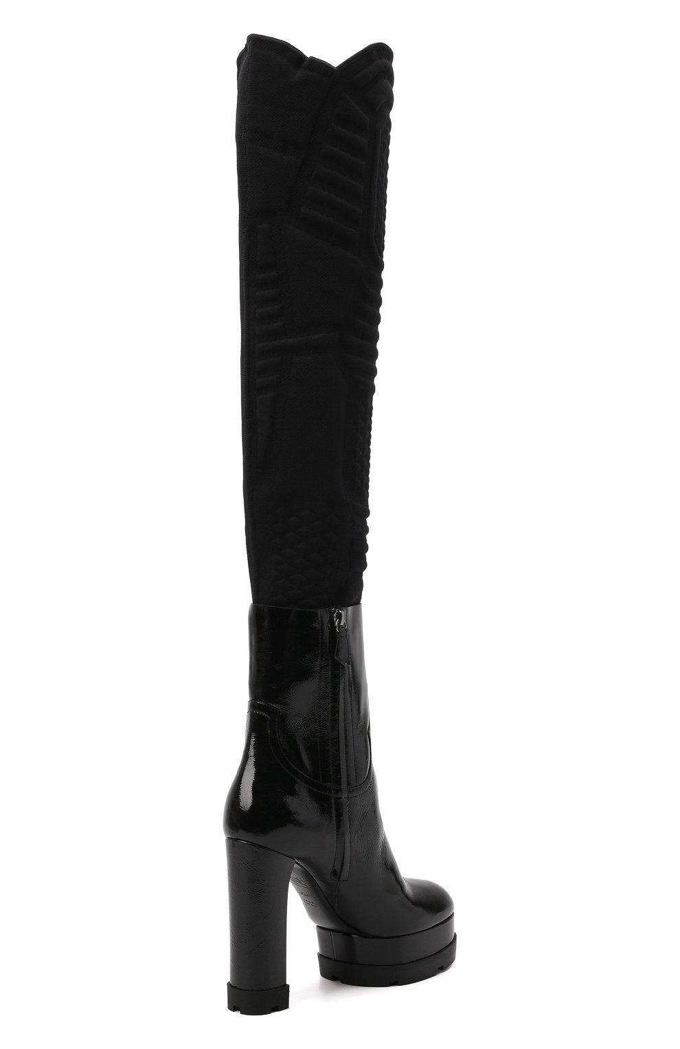 Комбинированные ботфорты CASADEI, арт. 1S186T1201T03289000, фото 4