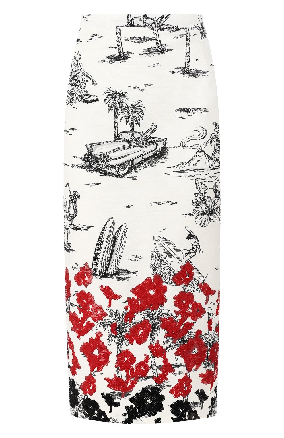 Юбка из смеси хлопка и вискозы N21, арт. 19E N2M0/C011/0537, фото 1