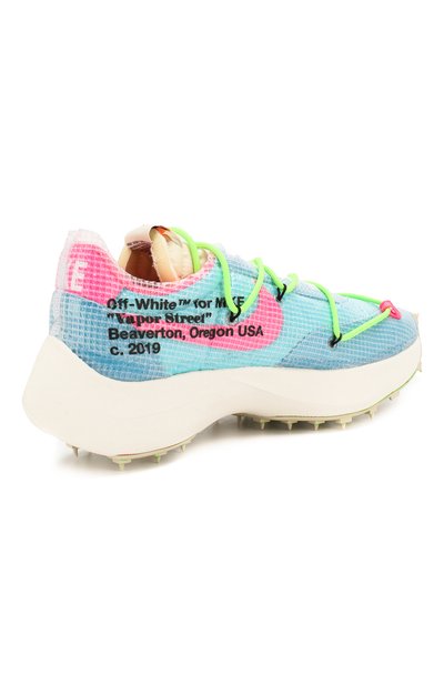 Кроссовки off-white x nike vapor street "polarized blue" OFF-WHITE, арт. 0WIA211G19FAB0014518/M, фото 5