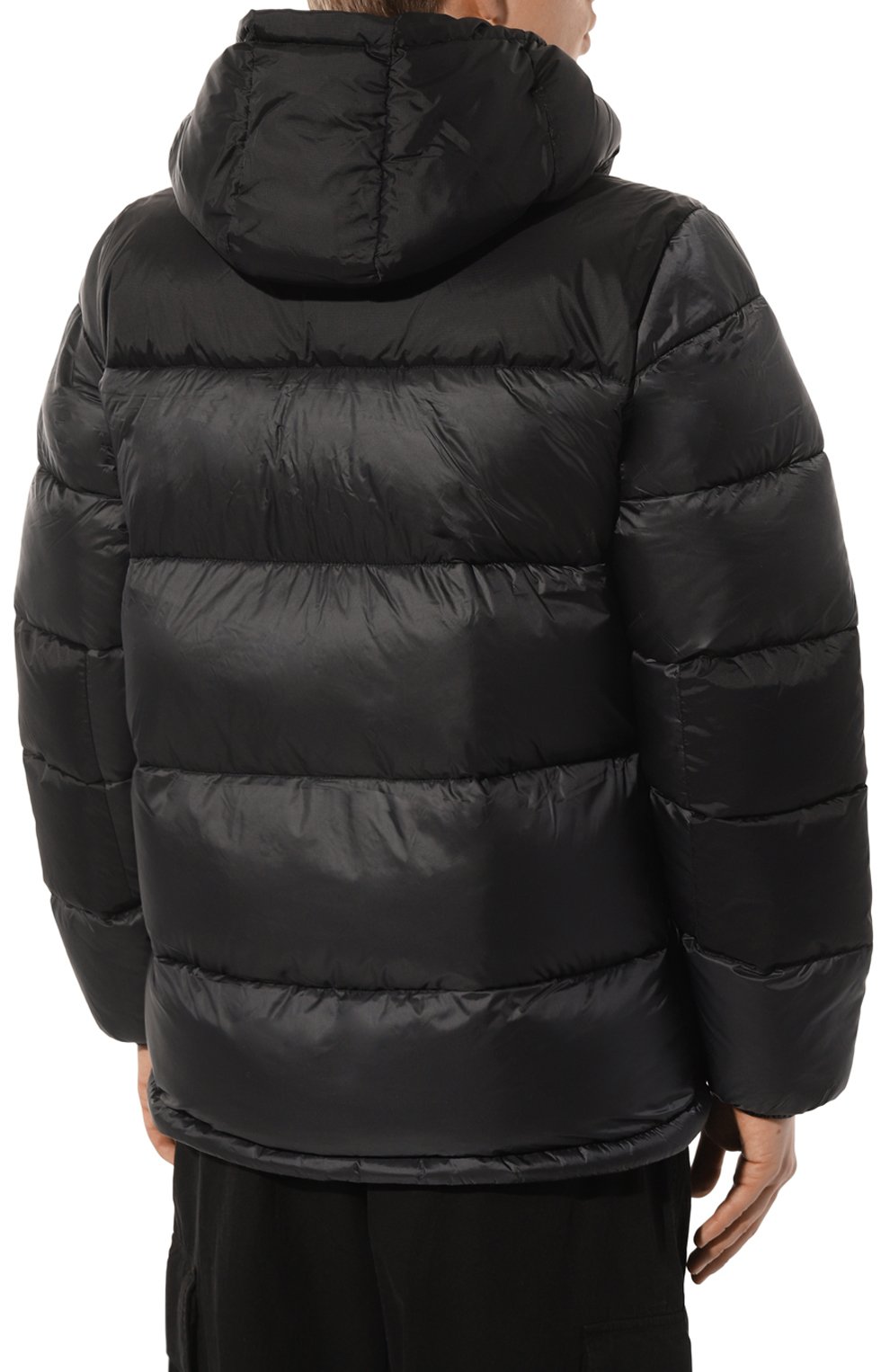 Пуховик K-WAY черного цвета по цене 32150 руб., арт. K5115RW, фото 4 Пуховик K-WAY, арт. K5115RW, фото 4