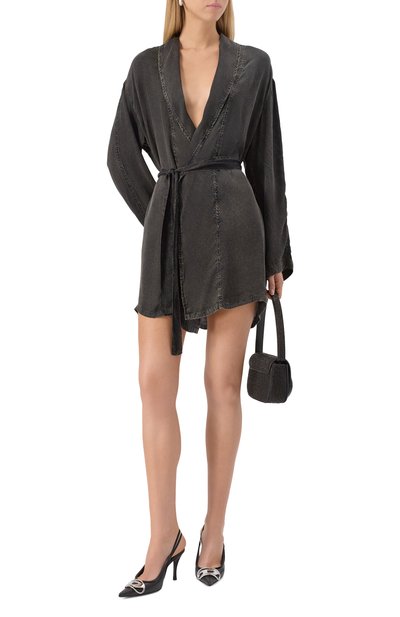 Платье из вискозы DIESEL, арт. A18367/0TKBS, фото 2