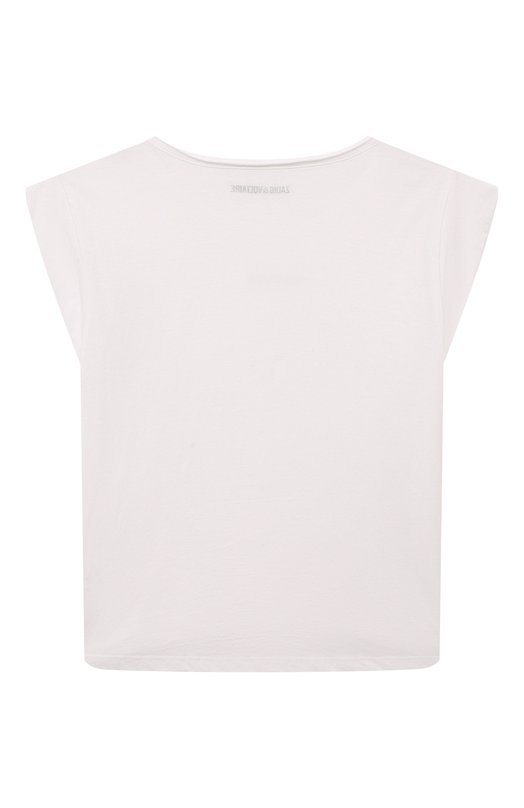 Хлопковая футболка Zadig and Voltaire 2