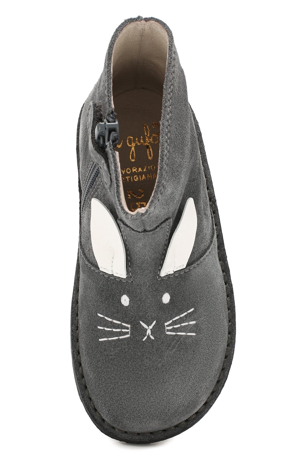 Кожаные ботинки IL GUFO, арт. G310/VEL0UR/23-26, фото 4