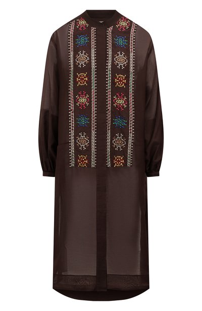 Туника из хлопка и шелка LILA EUGENIE, арт. 2207 MIDI, фото 1
