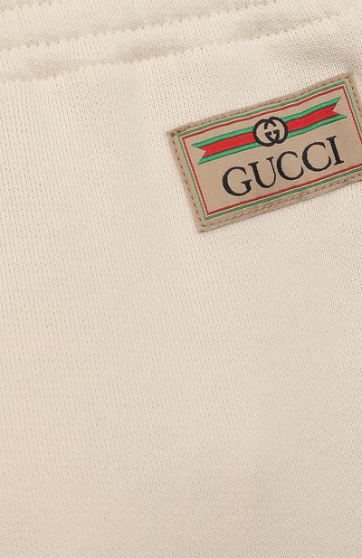 Хлопковые джоггеры GUCCI, арт. 653684/XJDKB, фото 3