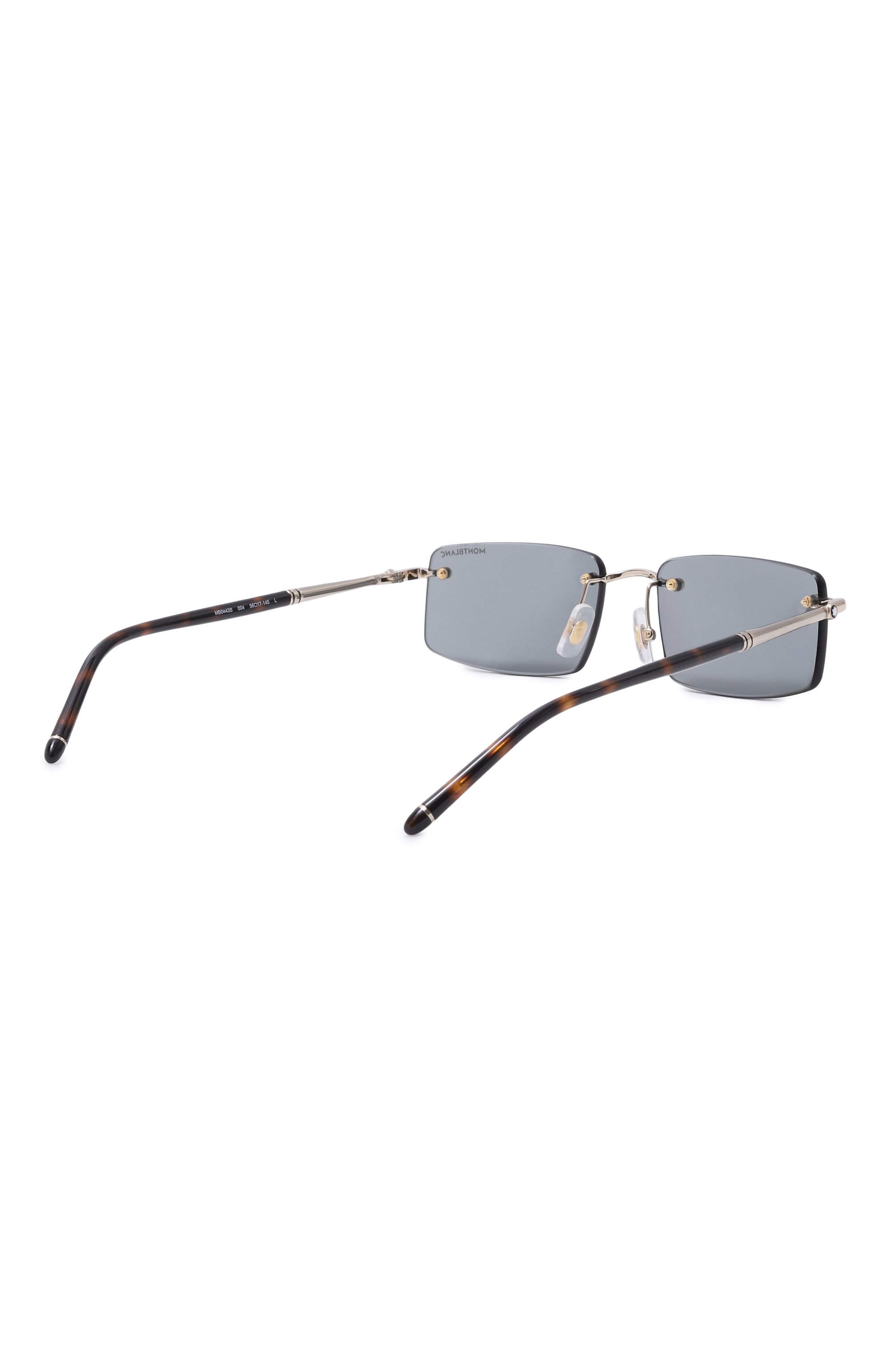 Солнцезащитные очки MONTBLANC серого цвета по цене 46100 руб., арт. MB0443S 004, фото 4 Солнцезащитные очки MONTBLANC, арт. MB0443S 004, фото 4