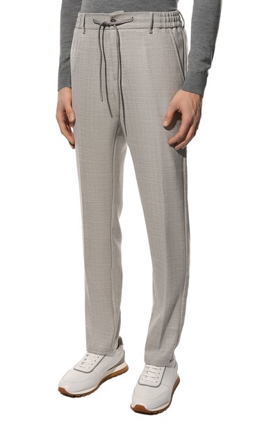 Шерстяные брюки ANDREA CAMPAGNA, арт. SPIAGGIA/CI1622X, фото 3