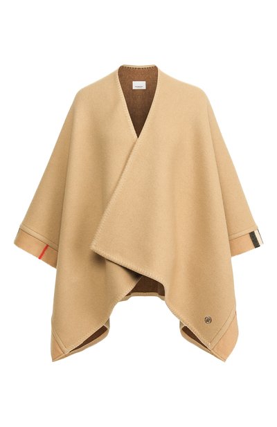 Женская шерстяная накидка BURBERRY, арт. 8025563