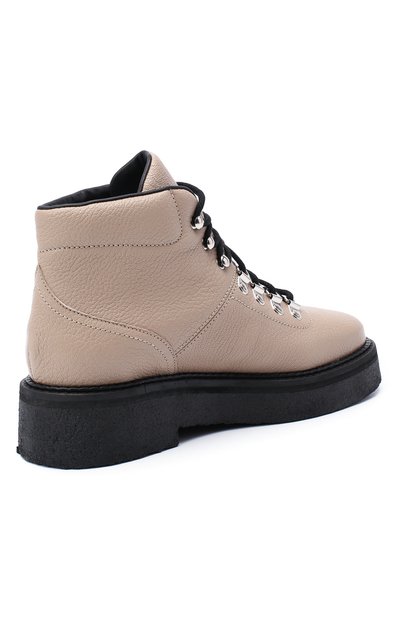 Кожаные ботинки leo BY FAR, арт. 20FWL0QKHGRL, фото 4