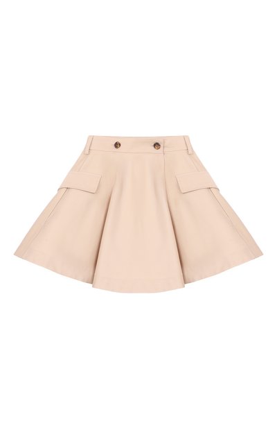 Хлопковая юбка FENDI, арт. JFE196/AS5Y/3A-6A