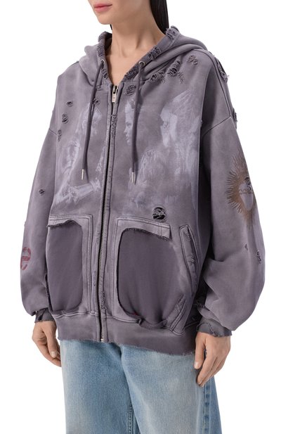 Хлопковая толстовка romeo 495 DENIM, арт. 49526/ZIPUS2GR, фото 3