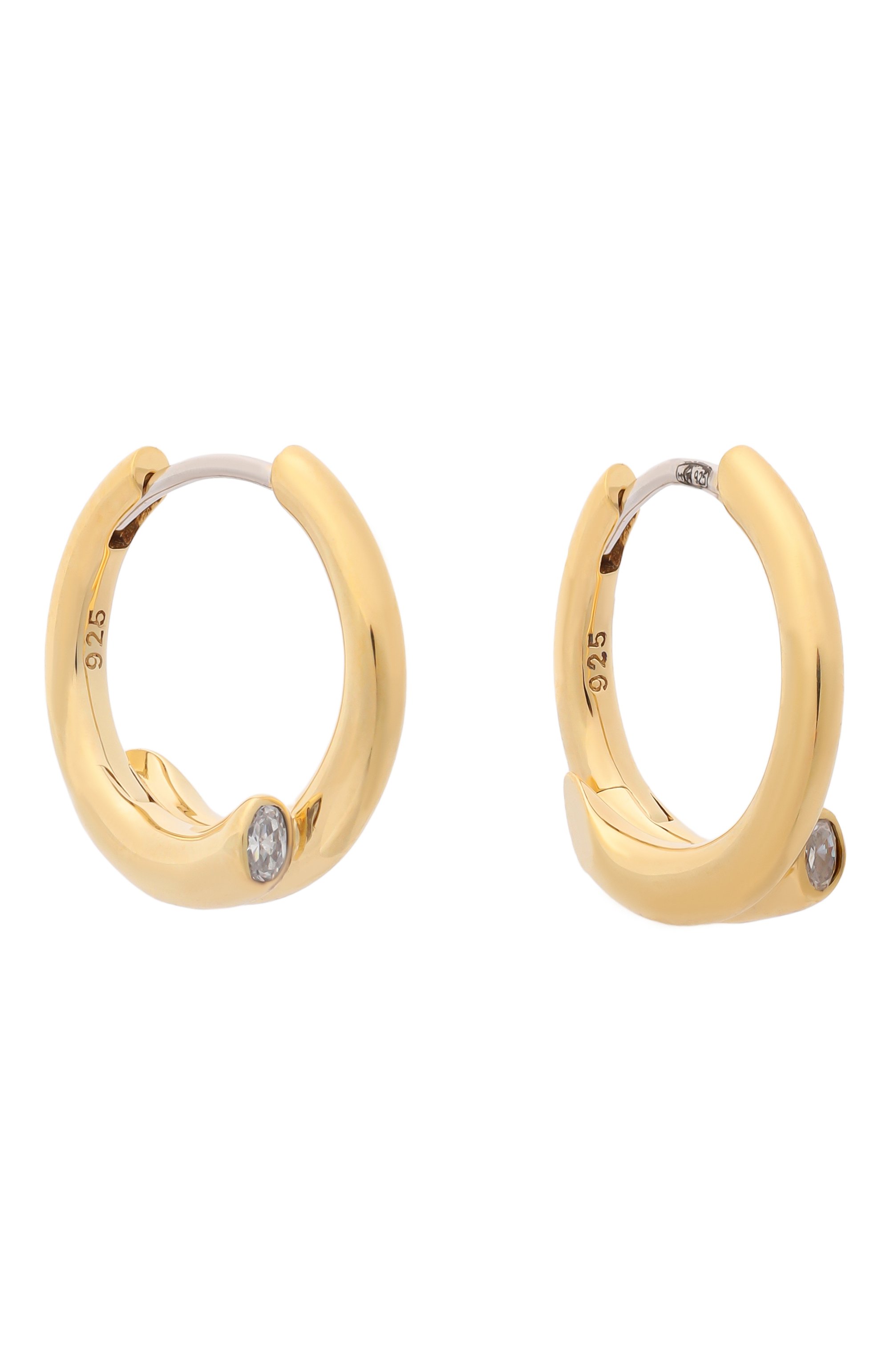 Серьги NUMBERING, арт. 8100M/G0LD, фото 3