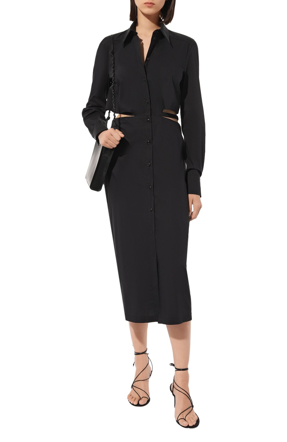 Хлопковое платье PATRIZIA PEPE, арт. 2A2532_A23, фото 2