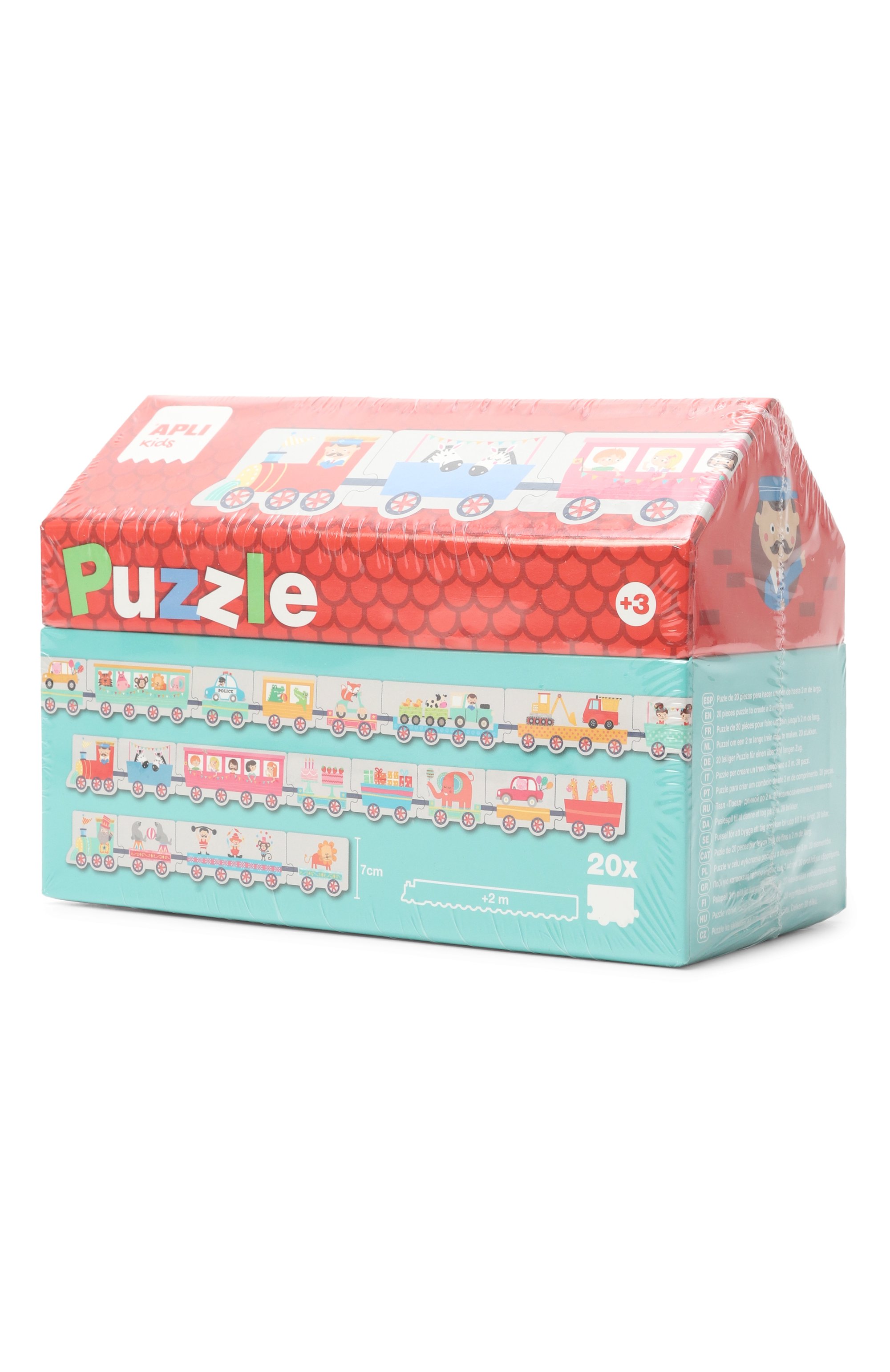 Большие пазлы поезд APLI KIDS, арт. 16485, фото 2