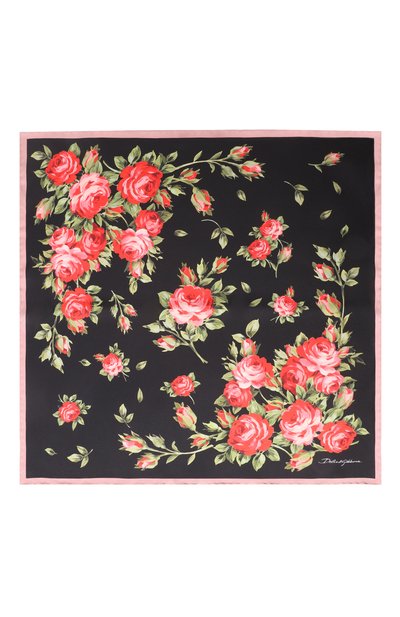 Шелковый платок DOLCE & GABBANA, арт. FN093R/GDDPM, фото 4