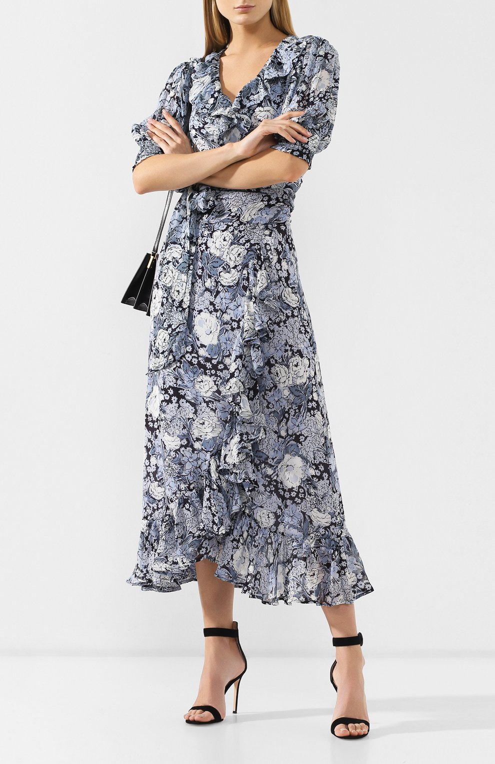 Юбка с принтом GANNI, арт. F3174, фото 2