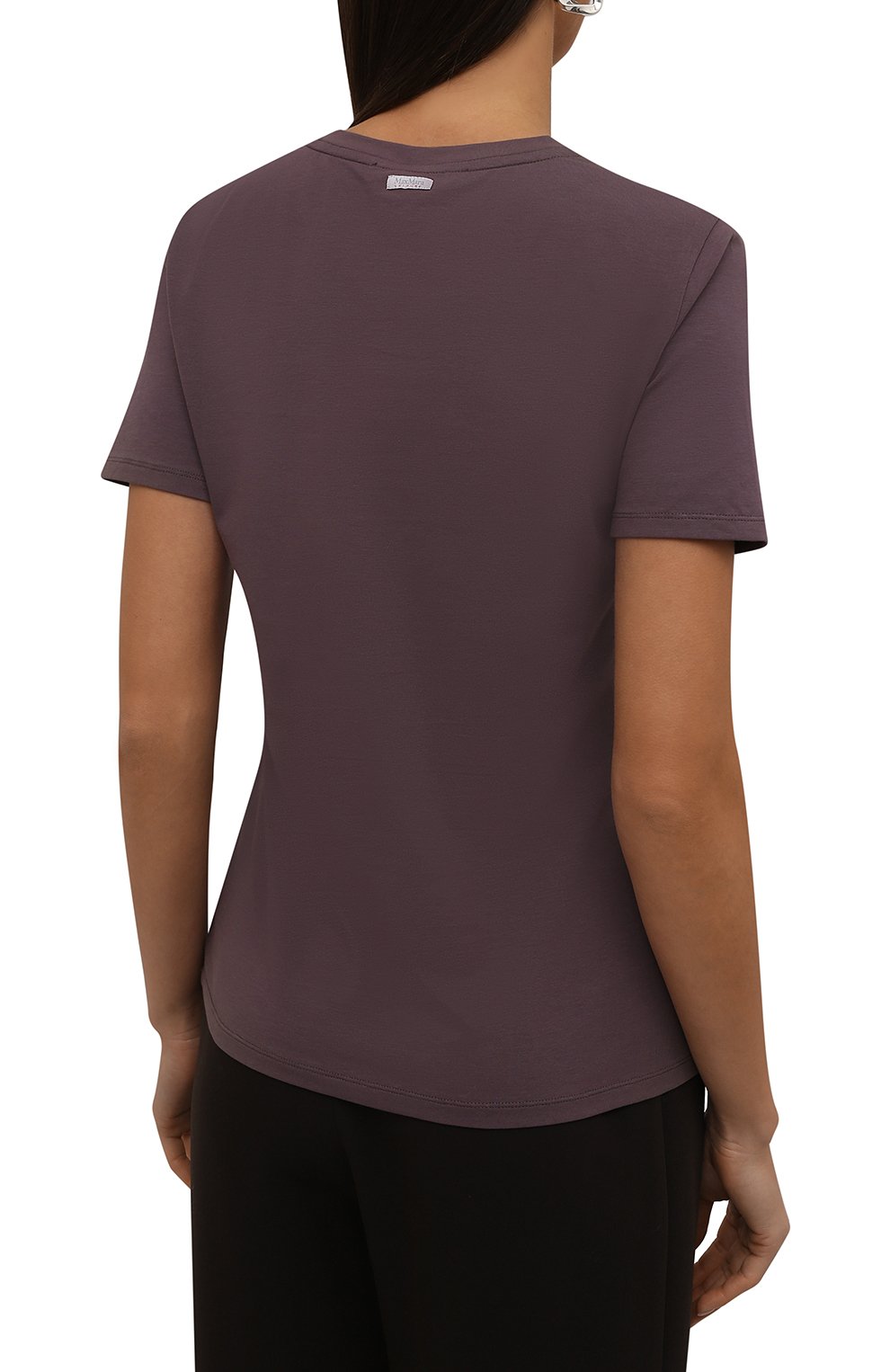 Хлопковая футболка WEEKEND MAX MARA, арт. VAGARE 39760416, фото 4