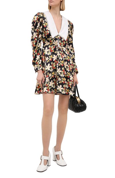 Кожаные туфли MIU MIU, арт. 5I242D-3AQF-F0009-A085, фото 2