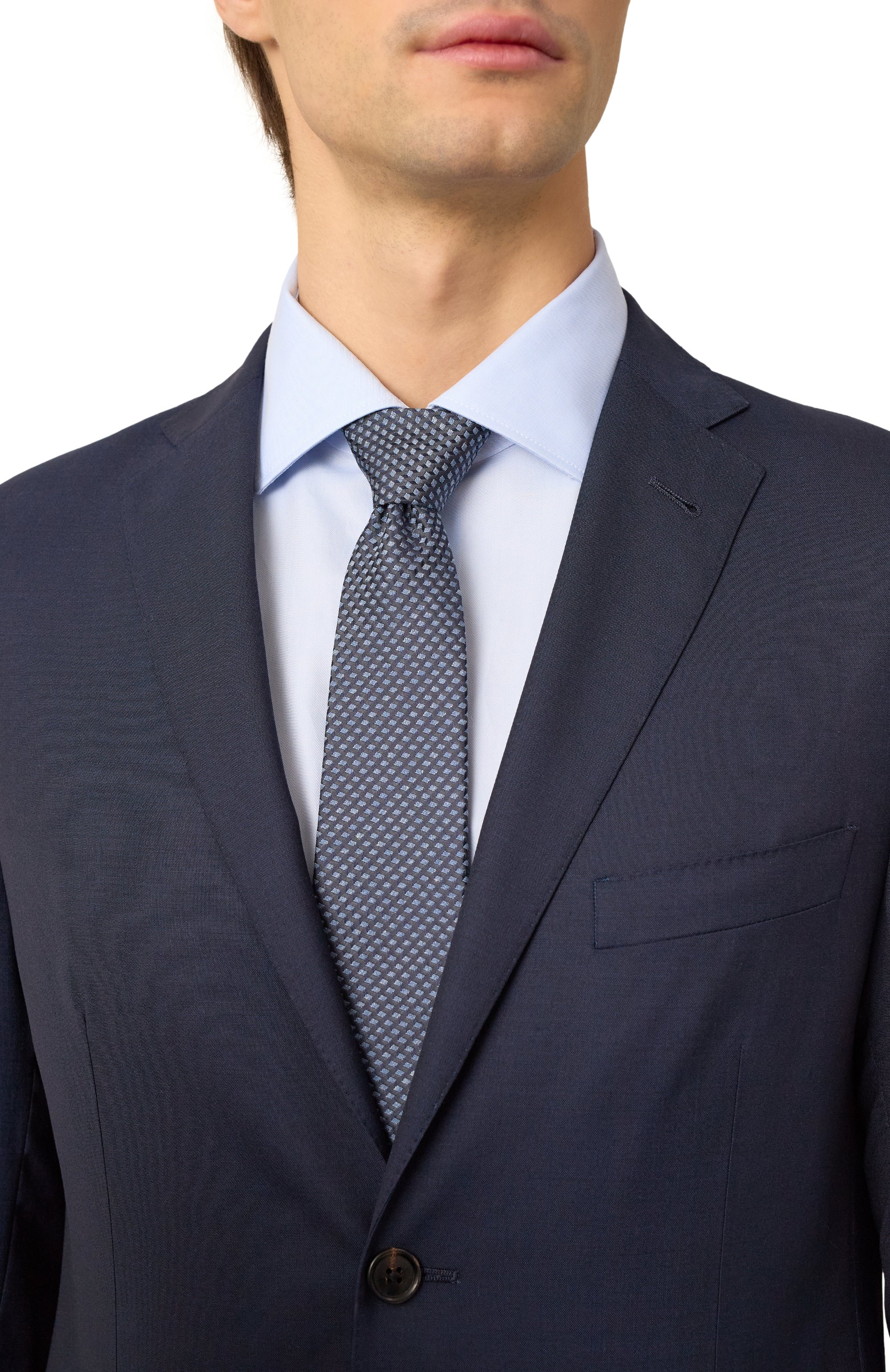 Шелковый галстук CANALI, арт. 18/HJ04276, фото 2