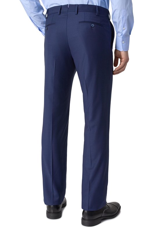 Шерстяной костюм Stefano Ricci M1SF432220/W0032S/62 Синий  M1SF432220/W0032S/62 Фото 7