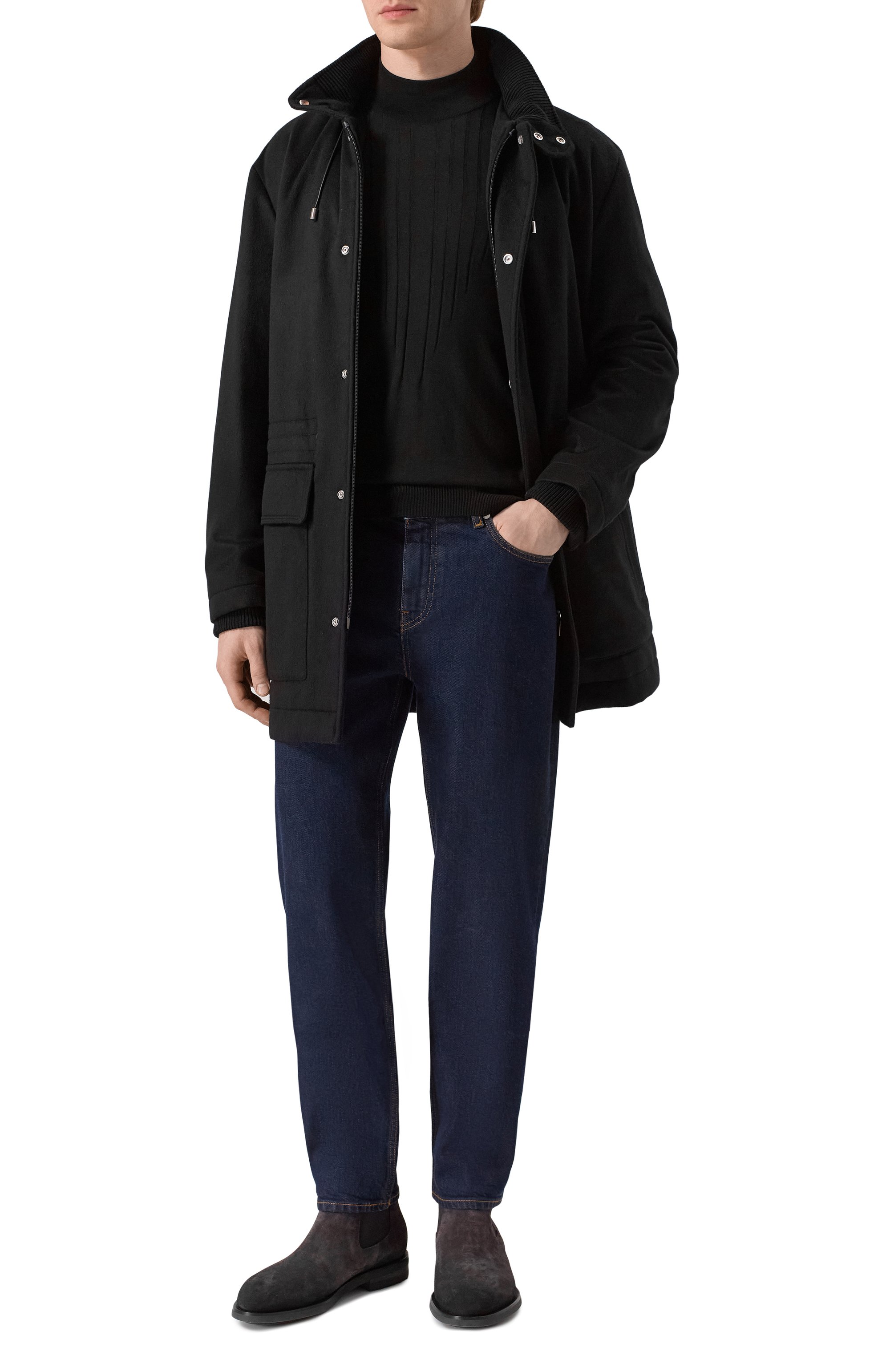 Водолазка из шерсти и шелка ZILLI, арт. KMN001M0230VZRD00_001, фото 2