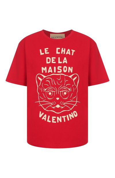 Мужская хлопковая футболка VALENTINO, арт. 7V3MG16P/B32