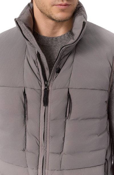 Утепленный жилет STONE ISLAND серого цвета по цене 88300 руб., арт. K2S15G100004/S0183, фото 5 Утепленный жилет STONE ISLAND, арт. K2S15G100004/S0183, фото 5