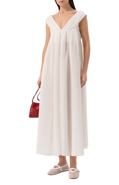 Текстильные балетки ALAIA, арт. AA3A029TK007, фото 3