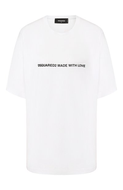 Женская хлопковая футболка DSQUARED2, арт. S75GD0026/S20694