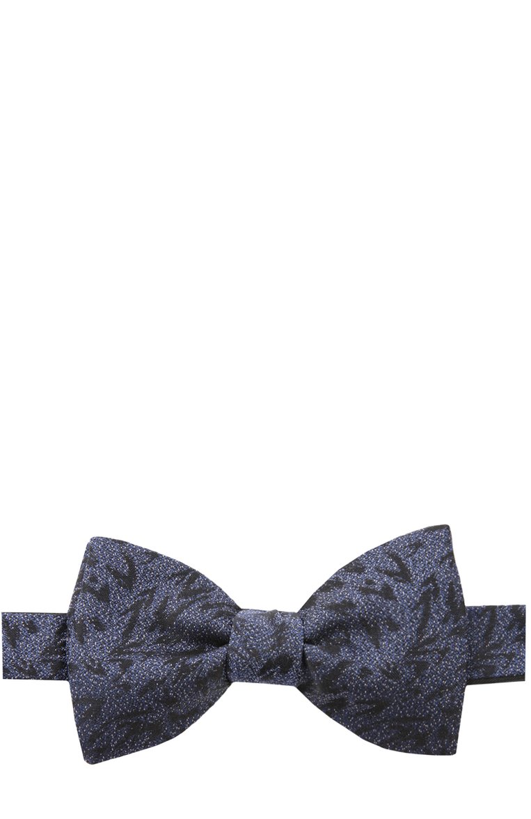 Мужской галстук-бабочка LANVIN темно-синего цвета, арт. 3038/B0W TIE | Фото 1 (Материал: Текстиль, Шелк; Статус проверки: Проверено, Проверена категория; Нос: Не проставлено)