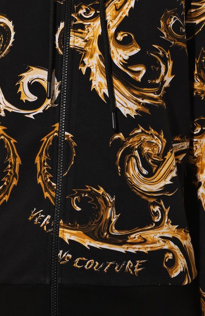 Хлопковая толстовка VERSACE JEANS COUTURE, арт. 77HAI306/FS171, фото 5