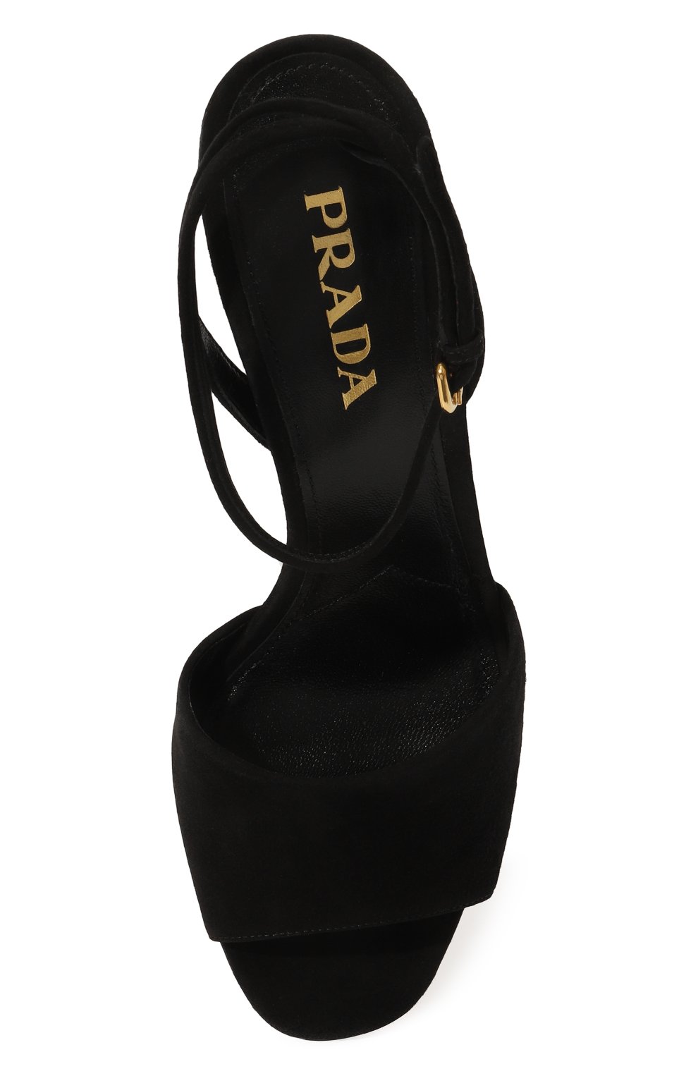 Замшевые босоножки PRADA, арт. 1X676L-008-F0002-085, фото 6