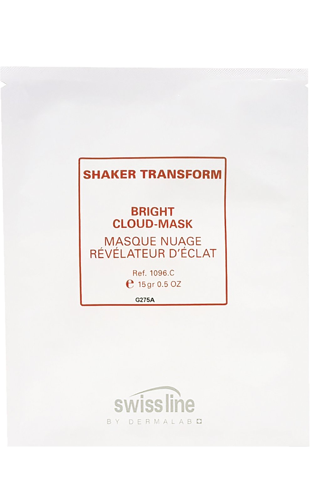 Маска-мусс для лица bright cloud-mask (15g) SWISS LINE бесцветного цвета по цене 1250 руб., арт. 1096R, фото 1 Маска-мусс для лица bright cloud-mask (15g) SWISS LINE, арт. 1096R, фото 1