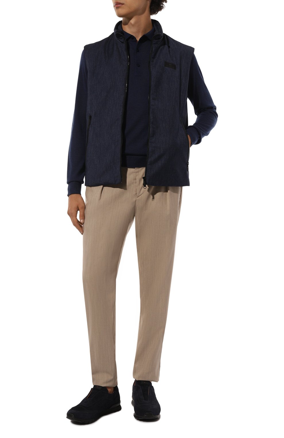 Замшевые кроссовки KITON, арт. USSA107N0097702, фото 2