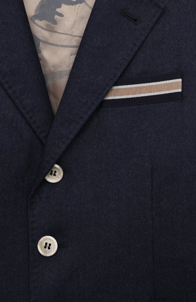 Шерстяной пиджак BRUNELLO CUCINELLI, арт. BE226K725A, фото 3