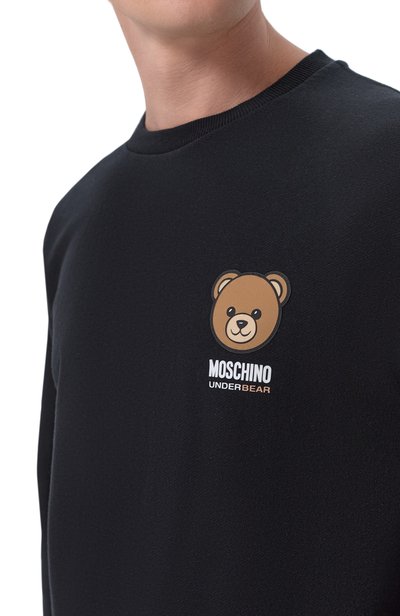 Хлопковый свитшот MOSCHINO, арт. A1703/4409, фото 5