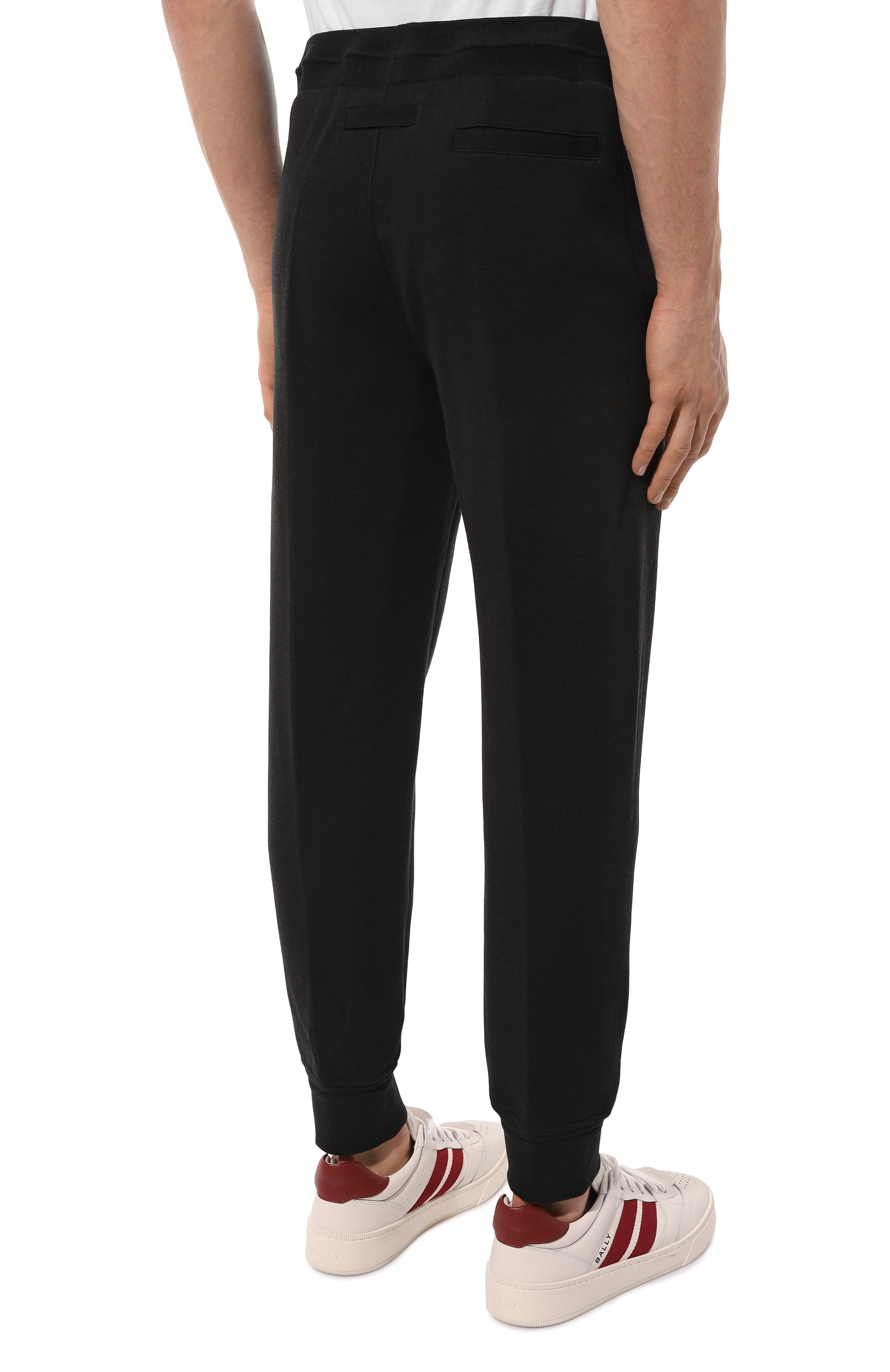 Джоггеры из шерсти и хлопка ZEGNA, арт. CCTTR1/UC564A6, фото 4