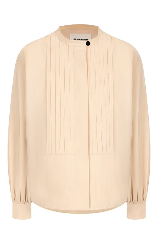 Льняная блузка Jil Sander J04DL0106/J60001 Бежевый J04DL0106/J60001