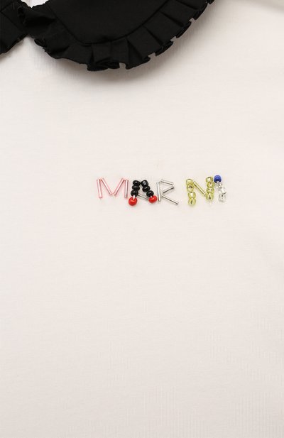 Хлопковое поло MARNI, арт. M01198/M00SG, фото 3