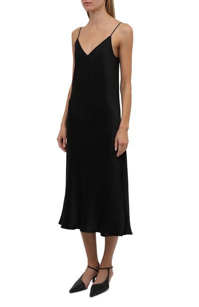 Атласное платье JIL SANDER, арт. JSWT506610-WT37030L, фото 3
