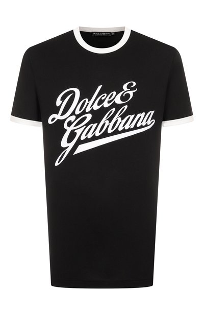Мужская хлопковая футболка DOLCE & GABBANA, арт. G8PV1T/G7PGC