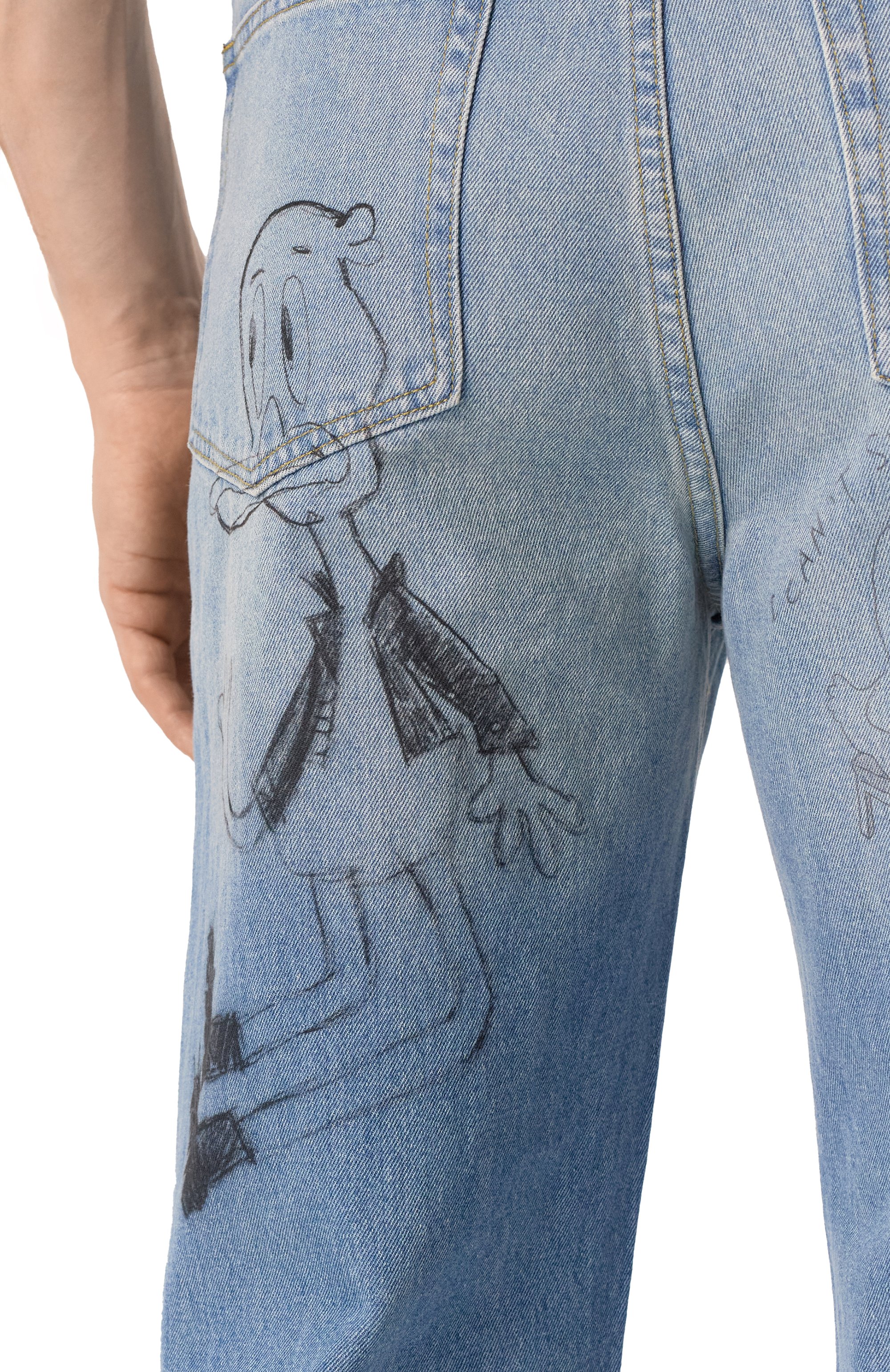 Джинсы DOMREBEL, арт. BEAKER/B00TCUT JEANS, фото 5