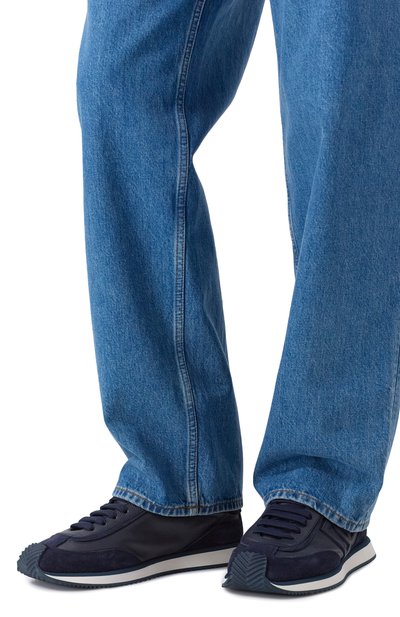 Кожаные кроссовки dg cushion DOLCE & GABBANA, арт. CS2288/A0124, фото 2