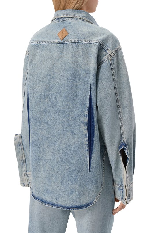Джинсовая рубашка Bella Haikure HEW06098DF144L0917/BELLA AUTHENTIC LAX Голубой  HEW06098DF144L0917/BELLA AUTHENTIC LAX Фото 4