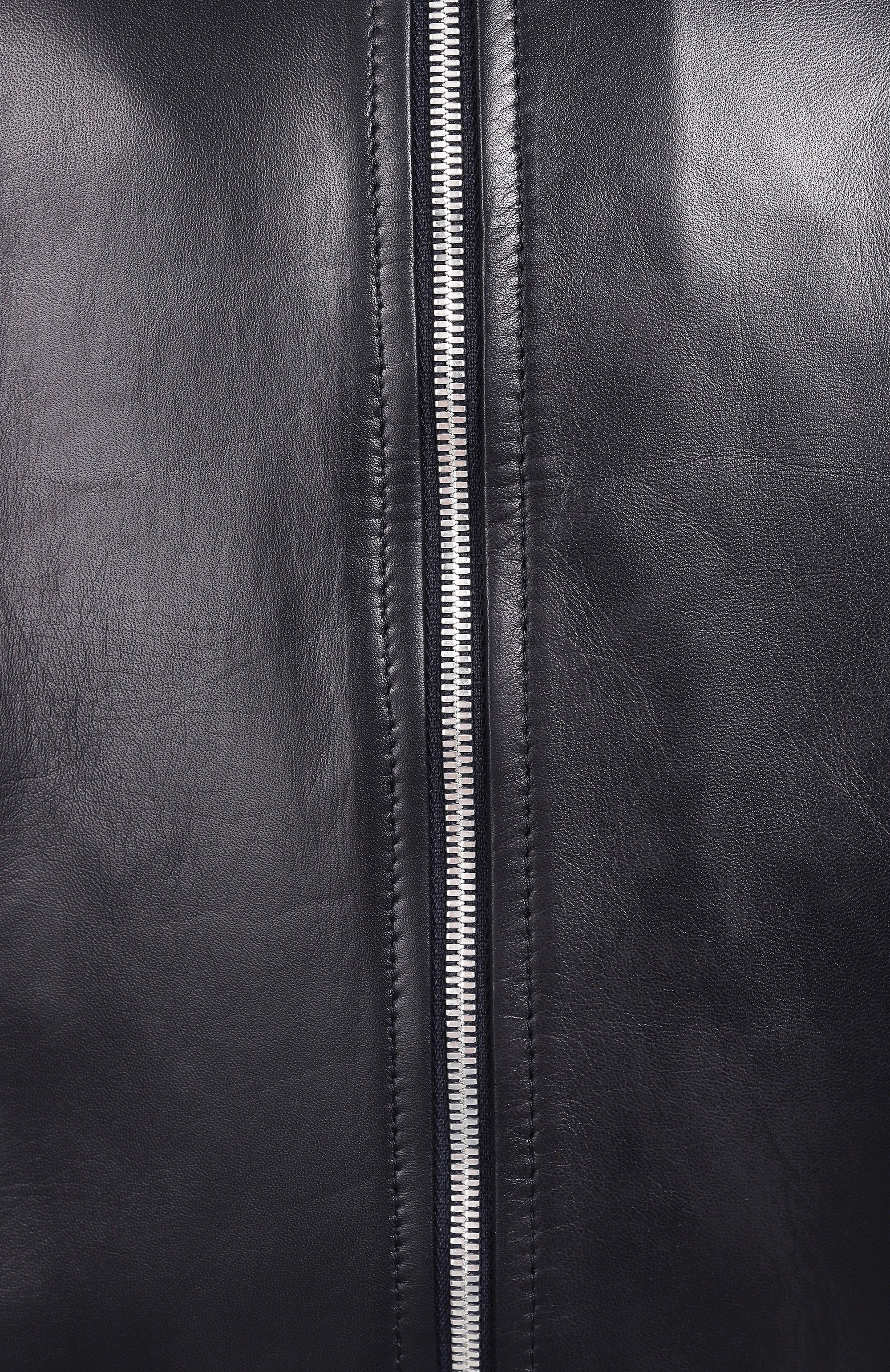 Кожаный бомбер KITON, арт. D59674K0920F01, фото 6