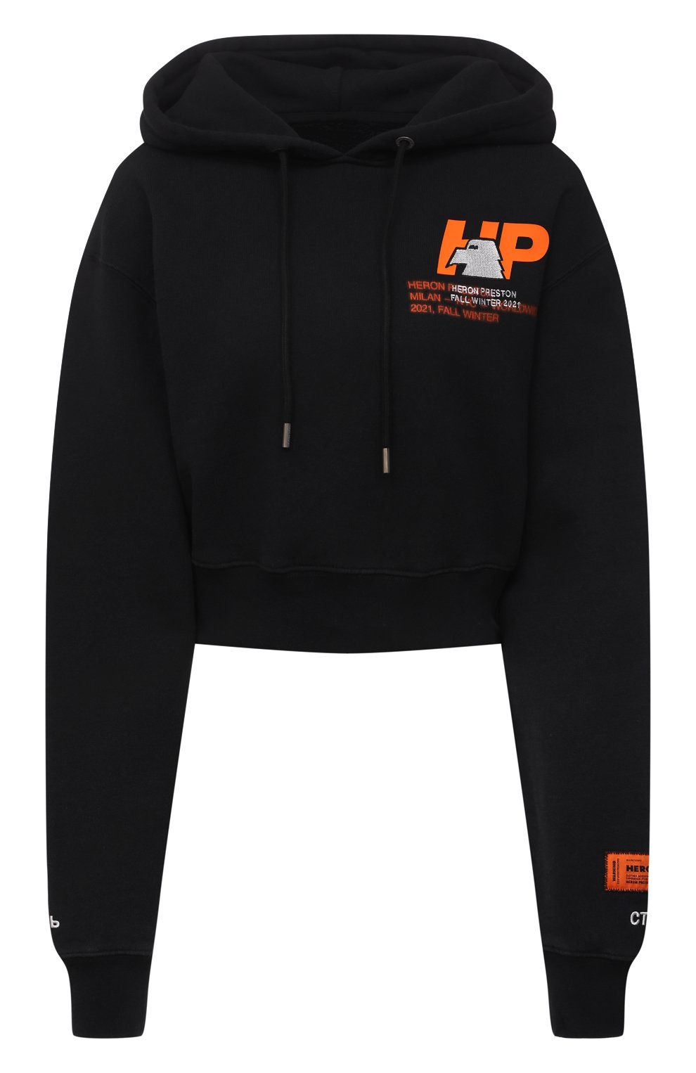 Хлопковое худи HERON PRESTON, арт. HWBB021F21JER0021022, фото 1
