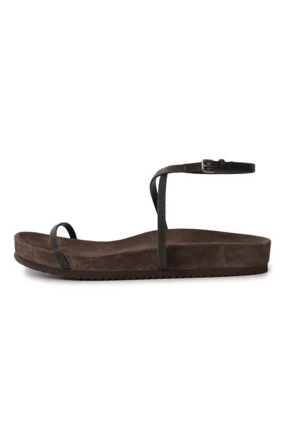 Кожаные сандалии BRUNELLO CUCINELLI, арт. MZ0LG2724P, фото 4