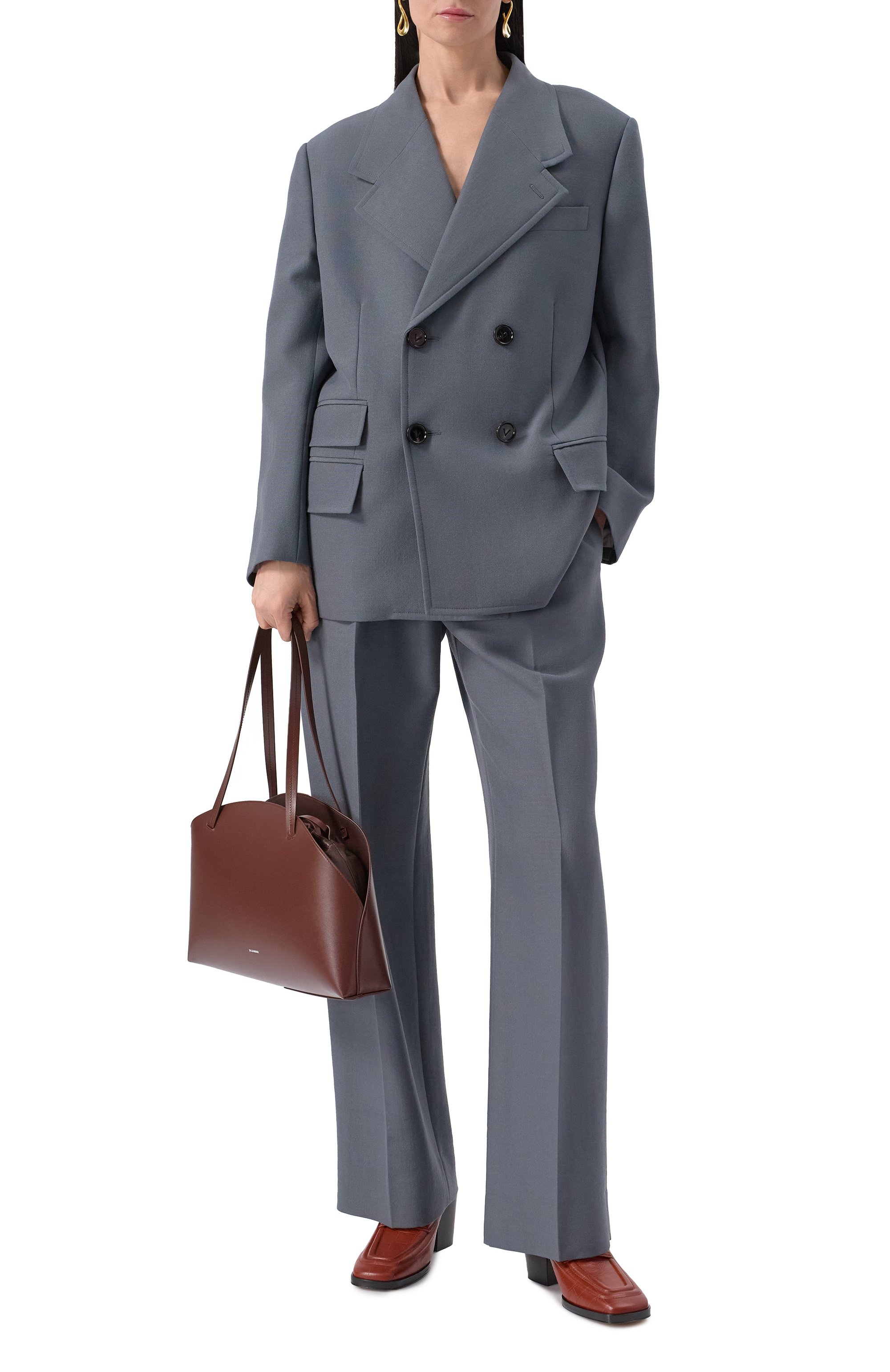 Сумка curve JIL SANDER, арт. J07ZH0054-P7101, фото 7